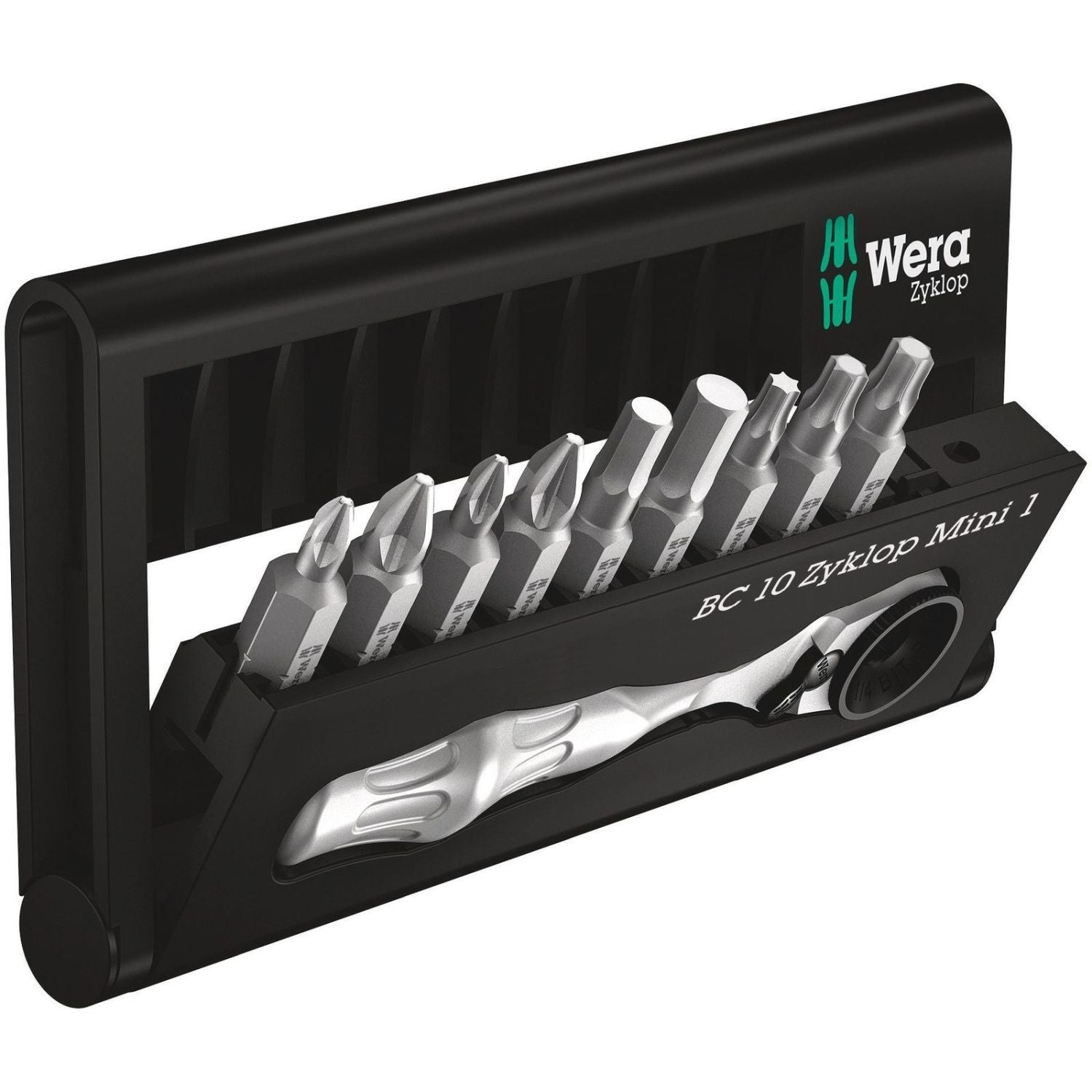 Wera Bit-Check 10 Zyklop Mini 1, 10-Pieces