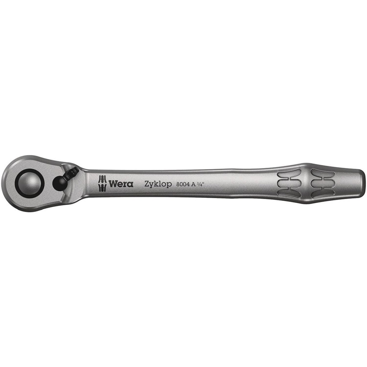 Wera 8100 Sa 12 Hf Zyklop Metal Ratchet Set With Switch Lever, 1/4-in. Drive, Metric, 13-Pieces
