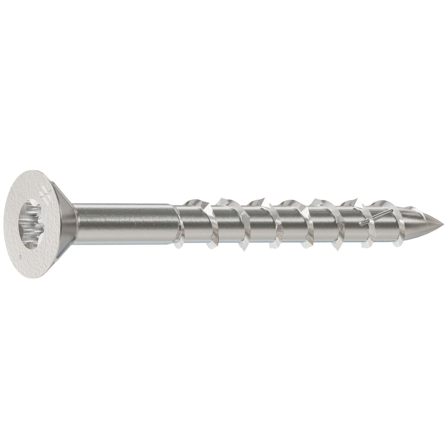 Simpson Strong-Tie T08162DWP Deck-Drive DWP WOOD SS Screw, #8 x 1-5/8-in. T-20, Flat Head, Type 316, 100-Pack