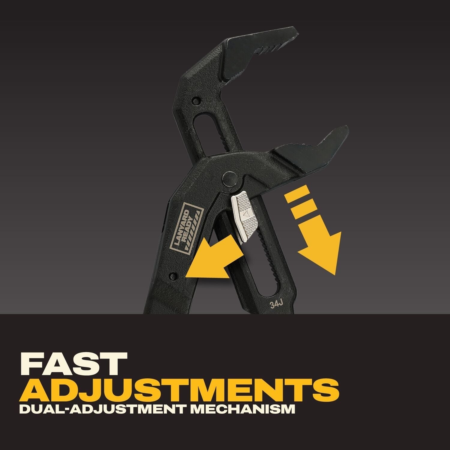 DeWALT DWHT82823 12-in. Slidelock V-Jaw Pliers
