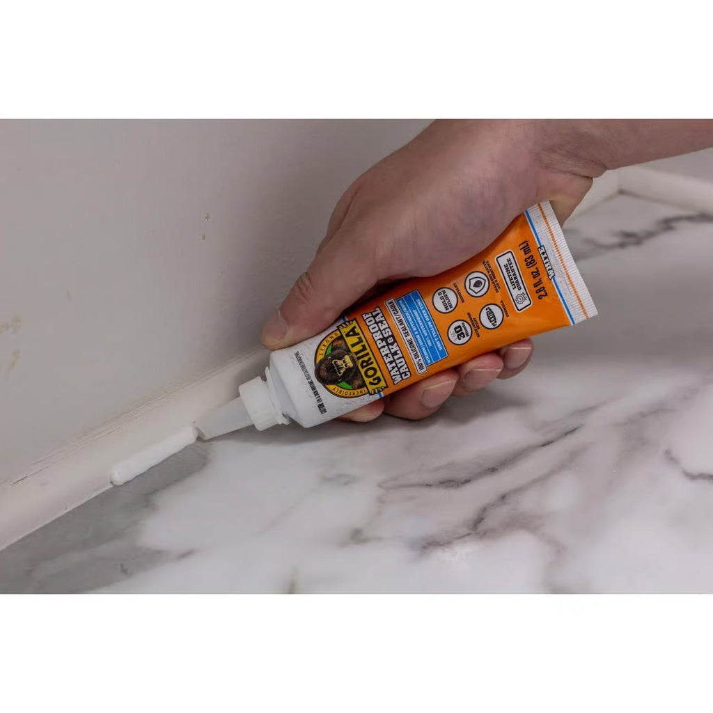 Gorilla Glue All-Purpose Silicone, 2.8-oz., White (108329)