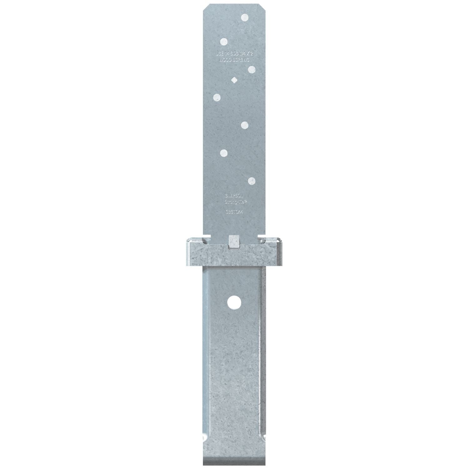 Simpson Strong-Tie CBSTQ44Z-SDS2 CBSTQ ZMAX Standoff Column Base for 4x4 w/ SDS Screws