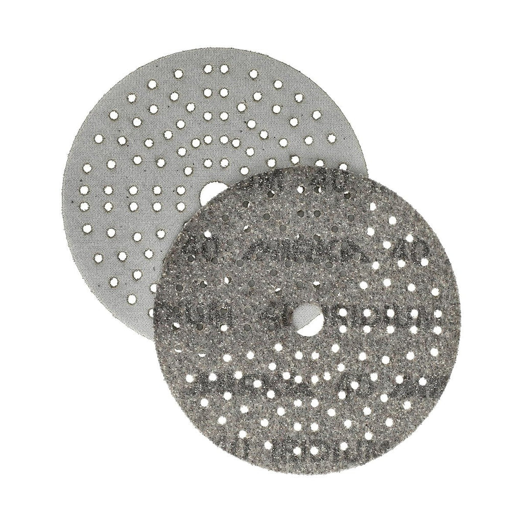 Mirka Iridium 6-in. 40 Grit Hook and Loop Sanding Discs, 50-Pack Multihole for Paint, Wood and Metal Sanding (24-6MH-040)
