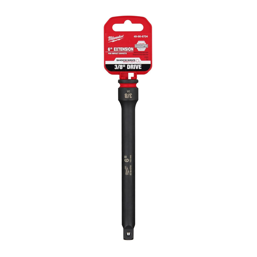 Milwaukee 49-66-6704 SHOCKWAVE Impact Duty 3/8-Inch Drive 6-Inch Extension