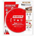 Diablo D1072CD 10-in. x 72-Teeth TrexBlade Saw Blade for Composites and Plastic