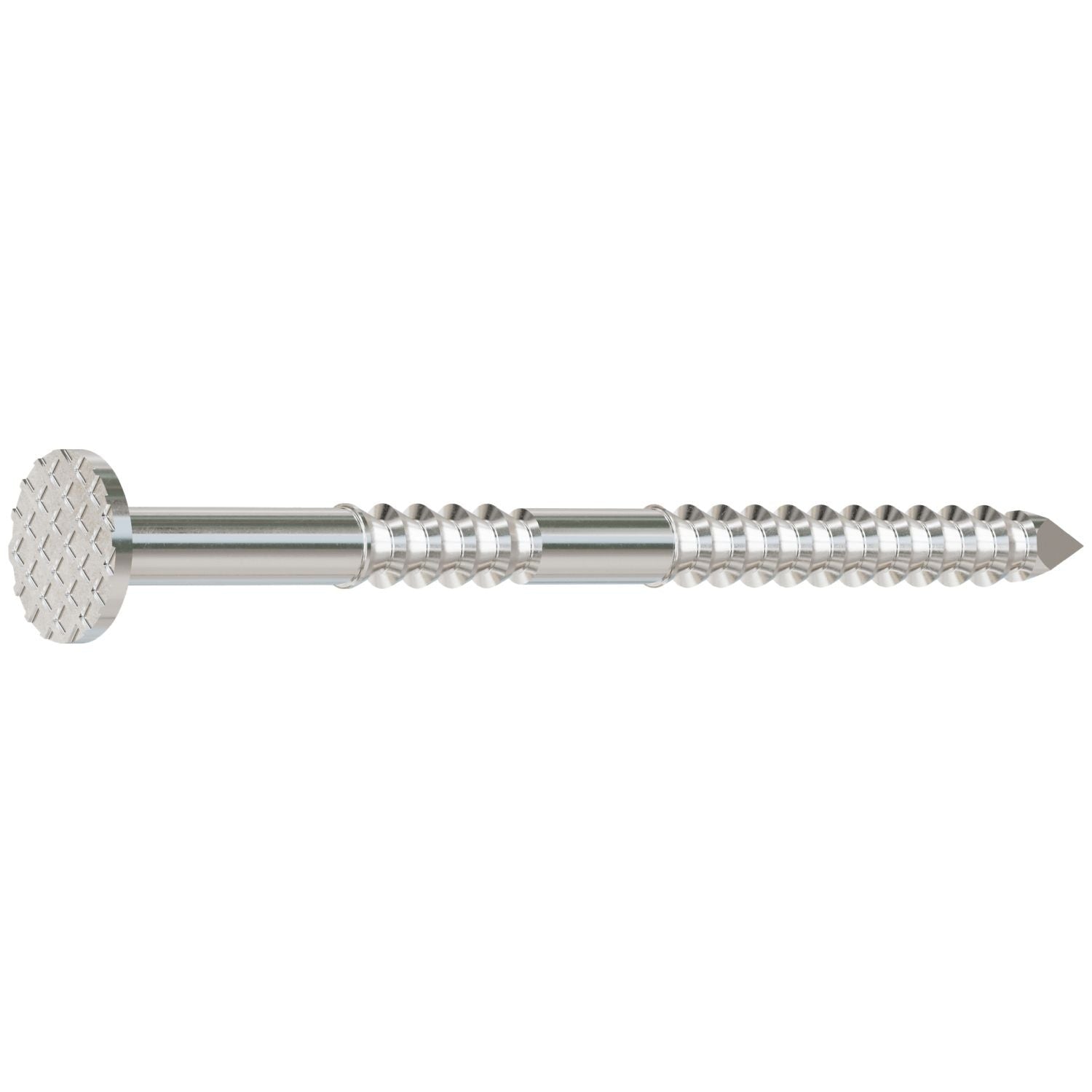Simpson Strong-Tie S13A150SNC 15° Wire Coil, Full Round Head, Ring-Shank Siding Nail, 1-1/2-in. Type 304, 3600-Pack