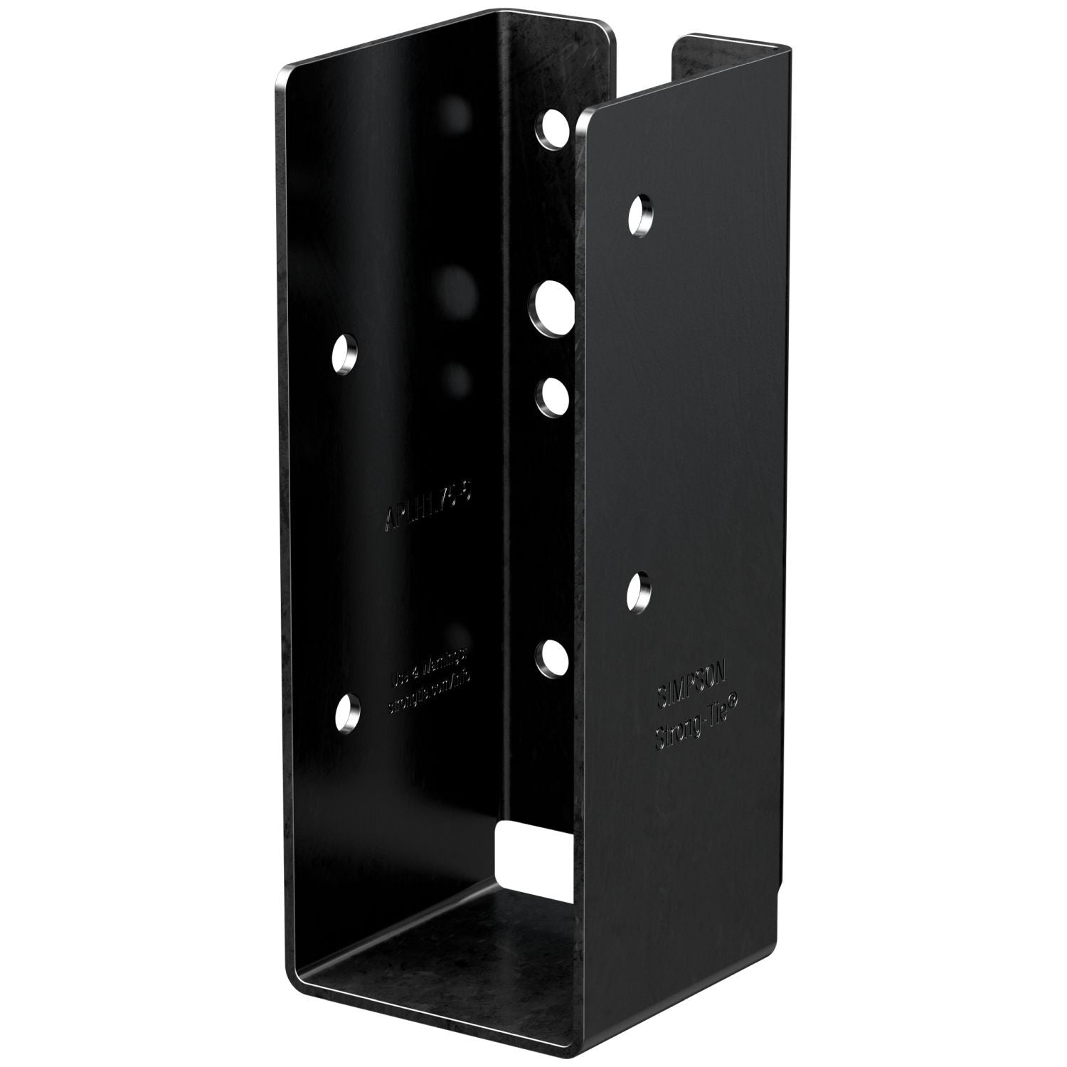 Simpson Strong-Tie APLH1.75-6 Outdoor Accents APLH ZMAX, Black Lt. Joist Hanger for 1-3/4 x 6 Rough Cedar