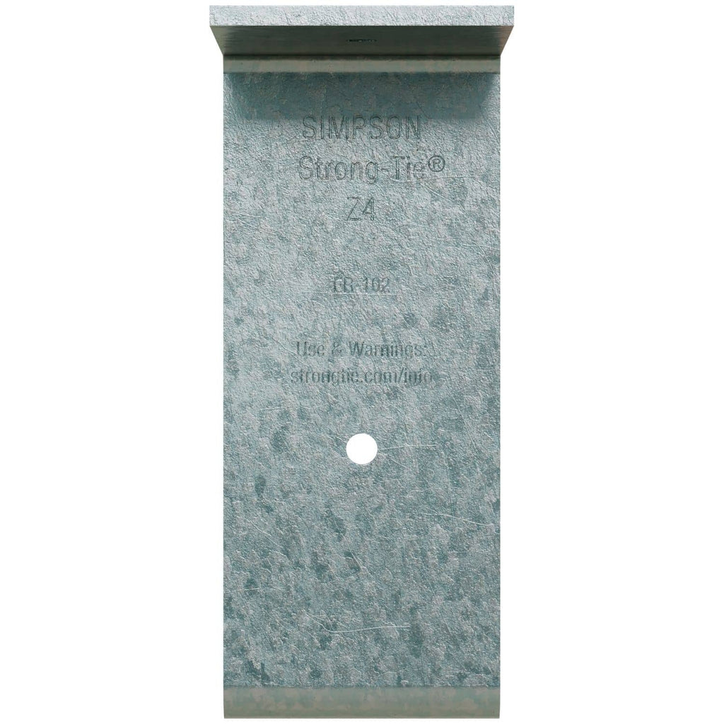 Simpson Strong-Tie Z4 1-1/2-in. x 3-1/2-in. 12-Gauge Galvanized Z Clip