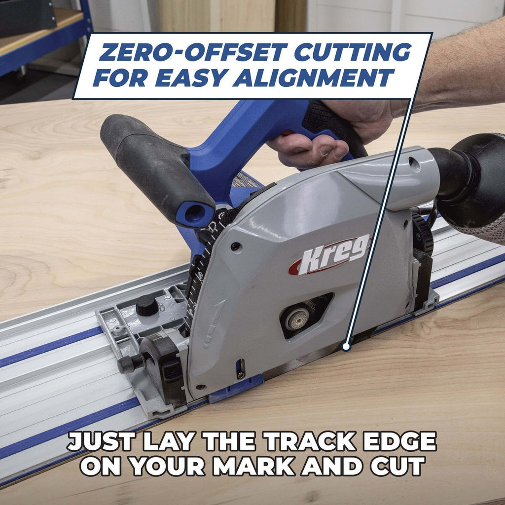 Kreg Adaptive Cutting System 62-in. Guide Track Saw Track for Plunge Saw (ACS430)
