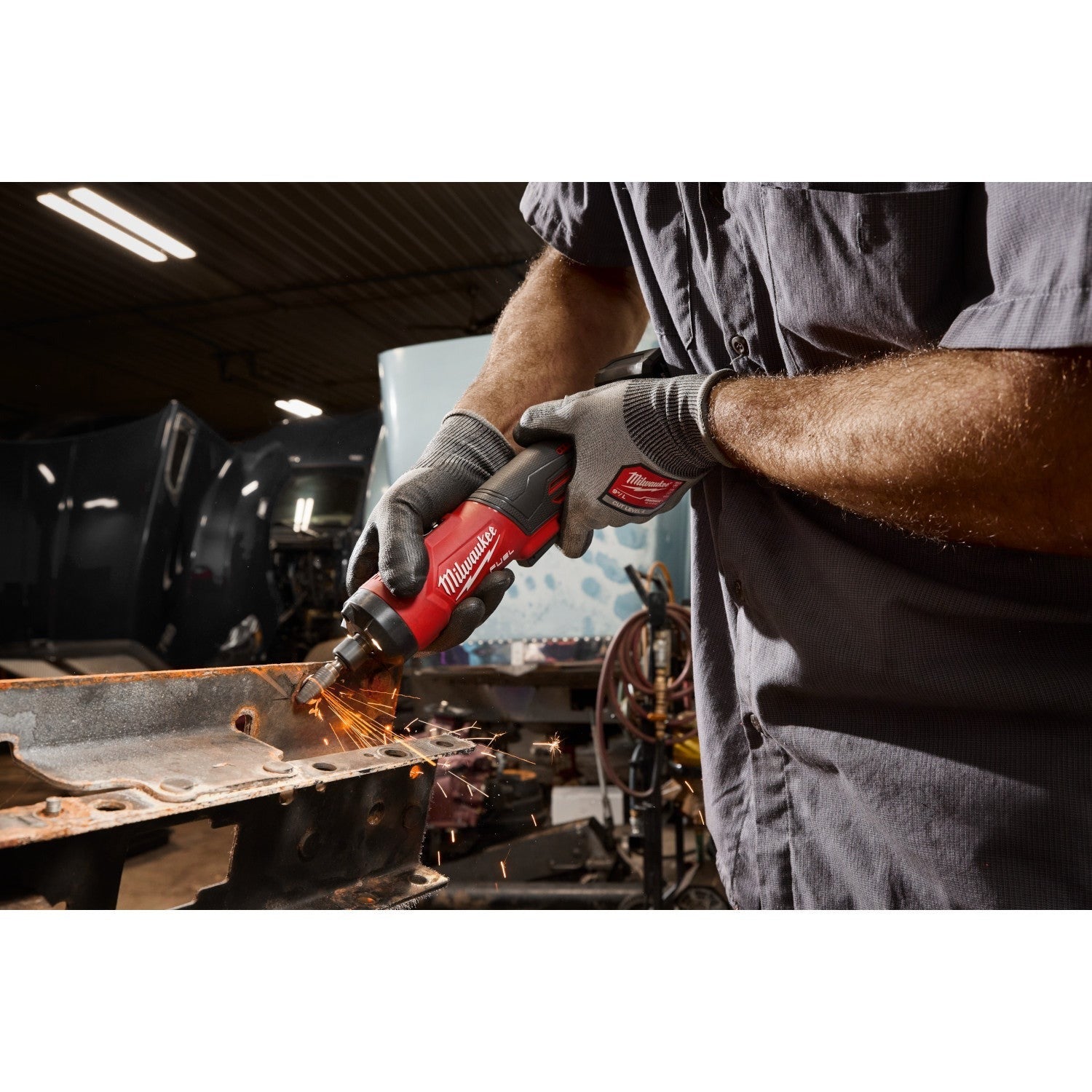 Milwaukee M12 FUEL 1/4-in. Straight Die Grinder 2.5Ah Kit (3486-22)