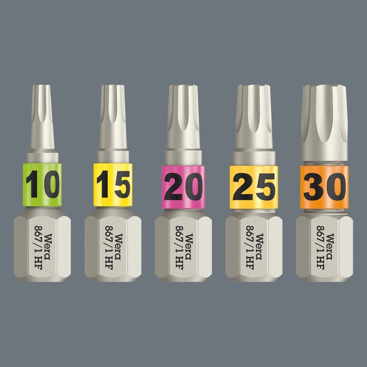 Wera 867/1 Torx Hf Bit With Holding Function, Torx 30x25-mm.