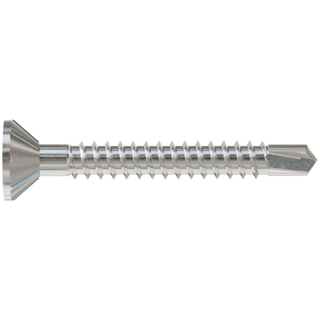 Simpson Strong-Tie SSFHSD112S1016 FHSD Wood-to-CFS Screw (Collated), #10 x 1-1/2-in. #2SQ, Flat Head, Type 410, 1000-Pack