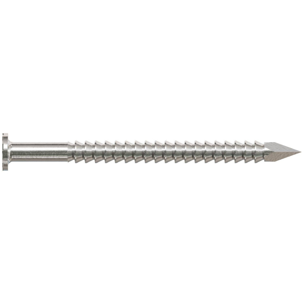 Simpson Strong-Tie T3SND-RP75 Wood Siding Nail, 1-1/4-in. x .083-in. Type 316 Stainless Steel, 75-Pack