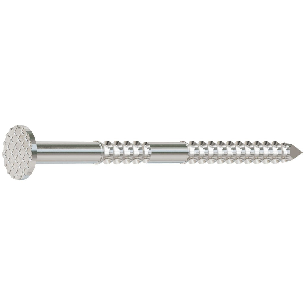 Simpson Strong-Tie S13A150SNC 15° Wire Coil, Full Round Head, Ring-Shank Siding Nail, 1-1/2-in. Type 304, 3600-Pack