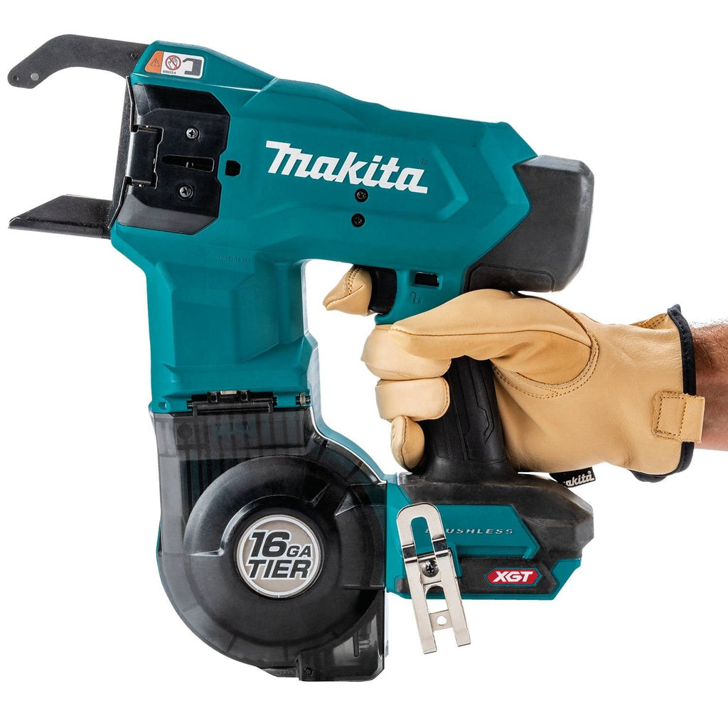 Makita GRT01D 40V max XGT Brushless 16-Gauge Rebar Tying Tool 2.5 Ah Kit