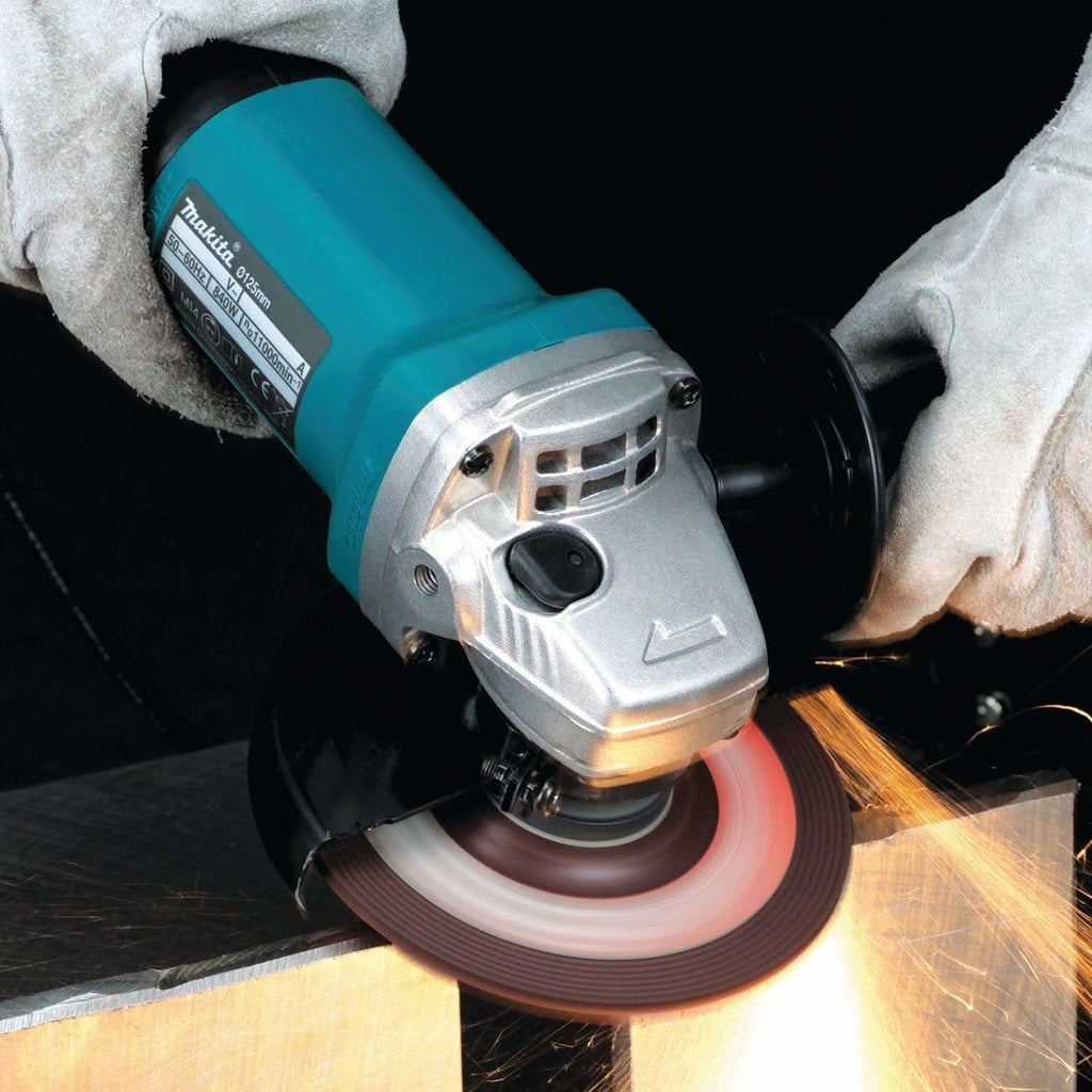 Makita 9557PB Corded 4-1/2" Paddle Switch Angle Grinder, with AC/DC Switch
