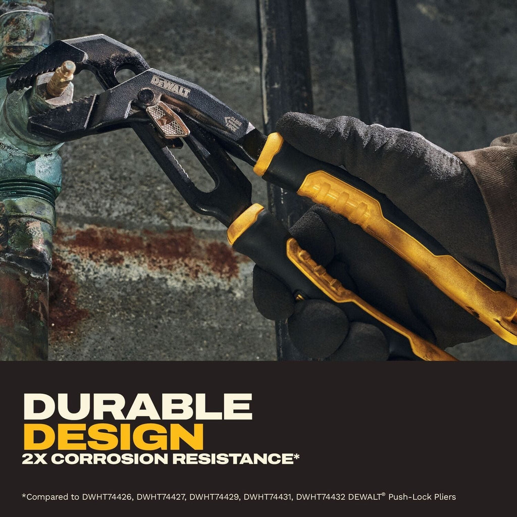 DeWALT DWHT82822 10-in. Slidelock Straight Jaw Pliers