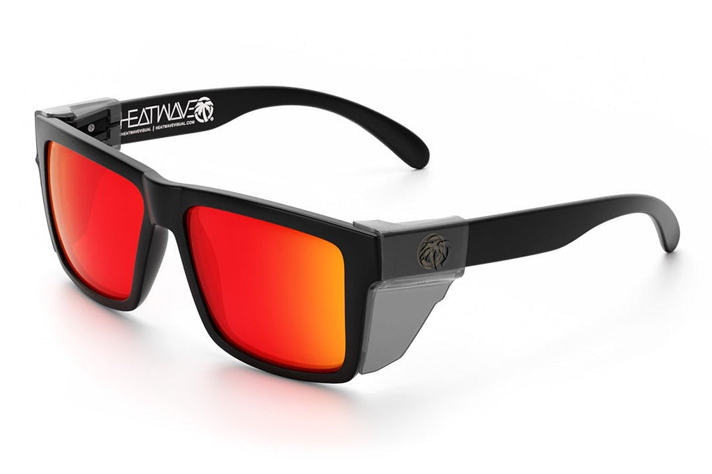 Heat Wave VISE Z87 Black Frame Sunblast Lens Sunglasses