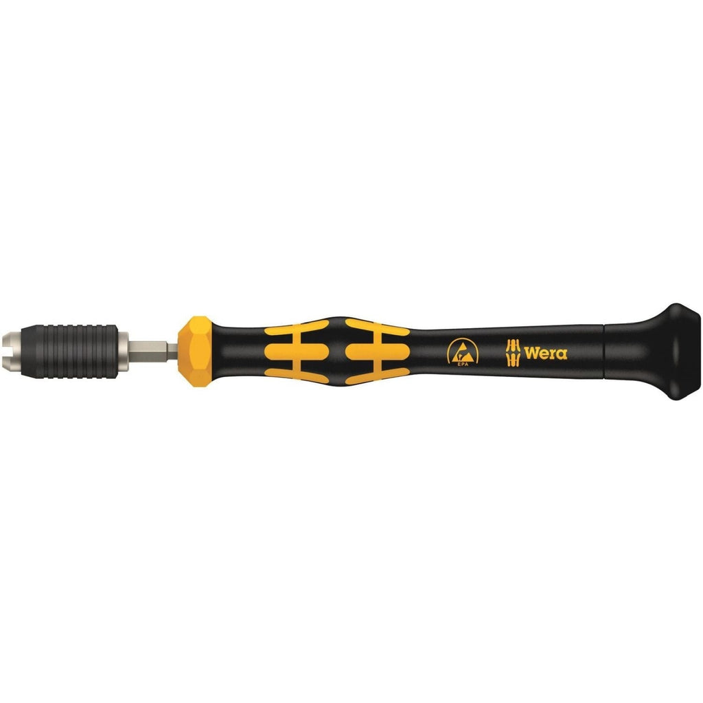 Wera 1460 Esd Kraftform Micro Torque Screwdrivers With A Customised Factory Pre-Set Measurement Value With Quick-Release Chuck, 1460 Esdx0.02-0.06 Nm
