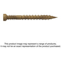 Simpson Strong-Tie FT07112R500 Finish Trim Screw, #7 x 1-1/2-in. T10, Trim-Head, Quik Guard, Tan, 500-Pack