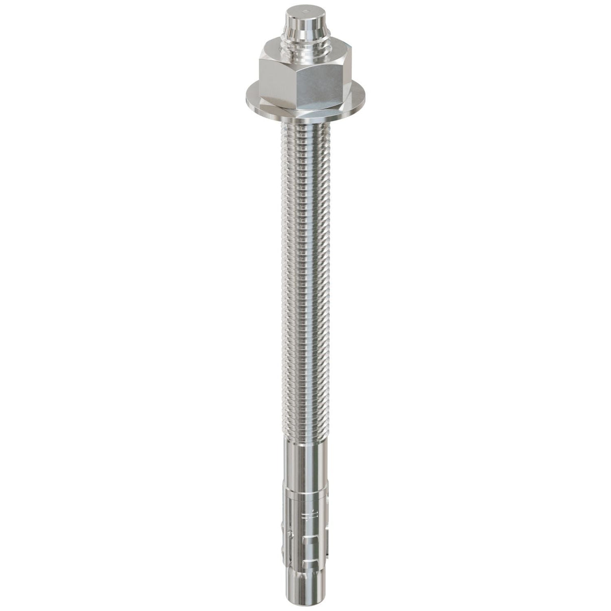 Simpson Strong-Tie STB2-62812S4F20 Strong-Bolt 2, 5/8-in. x 8-1/2-in. Type 304 Stainless-Steel Wedge Anchor, Fully Assembled, 20-Pack