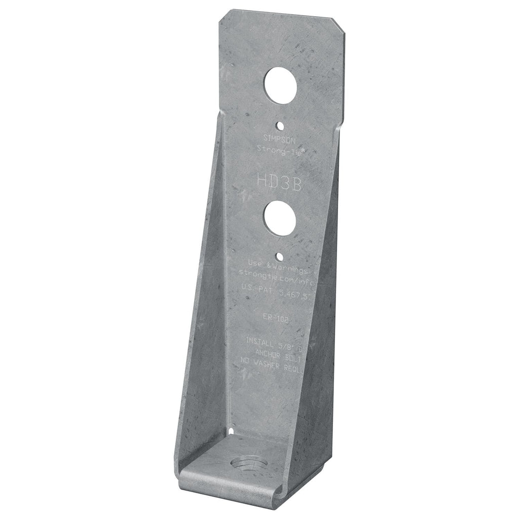 Simpson Strong-Tie HD3BHDG HDB 8-5/8-in. Hot-Dip Galvanized Bolted Holdown