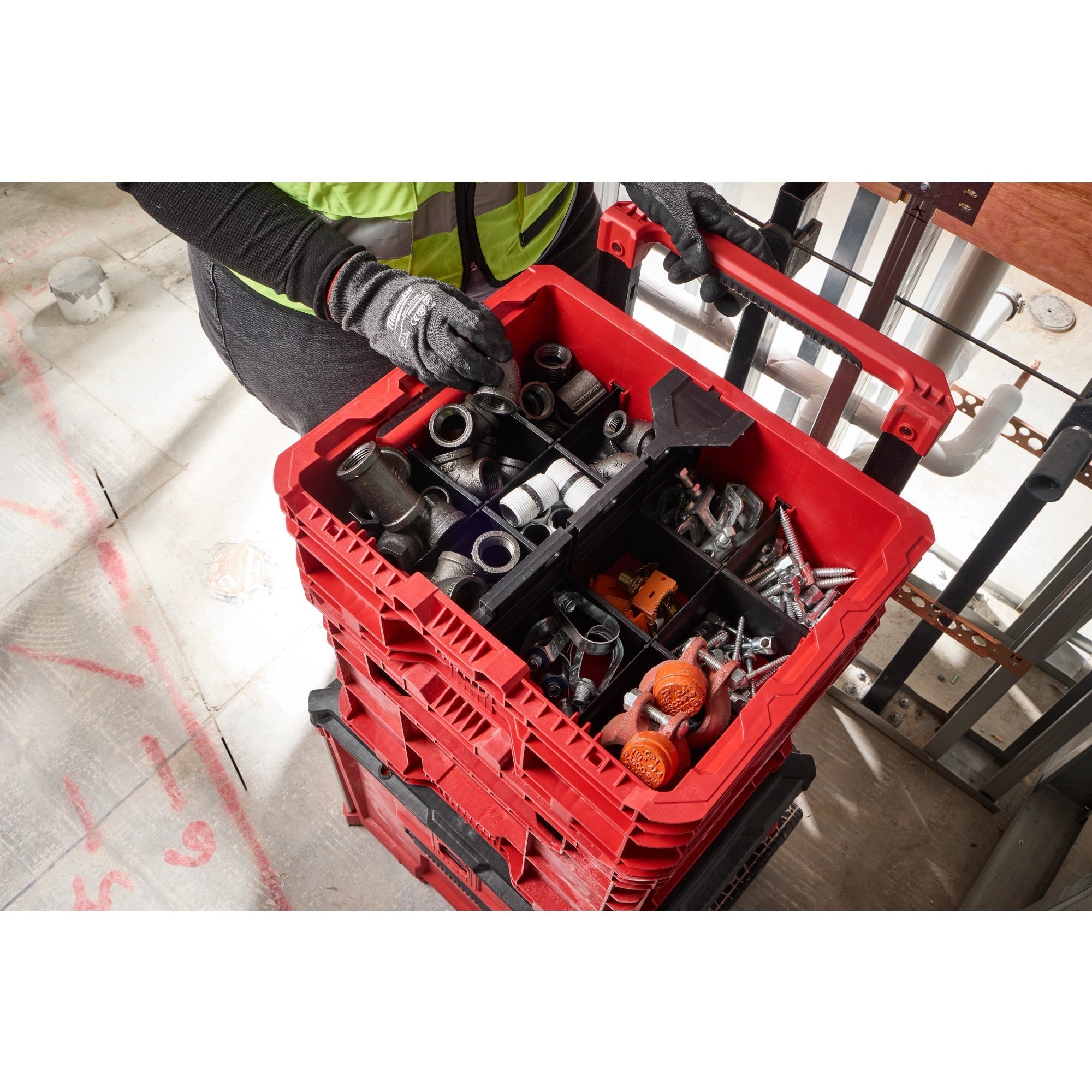 Milwaukee 48-22-8438 PACKOUT Low-Profile Crate