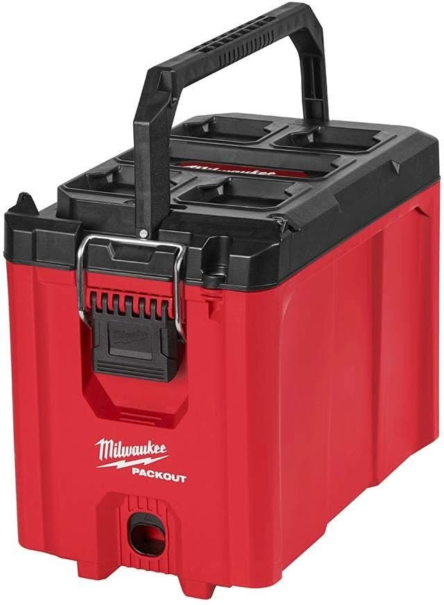Milwaukee M18 FUEL PACKOUT 2.5 Gallon Wet/Dry HEPA Vacuum + PACKOUT Compact Tool Box