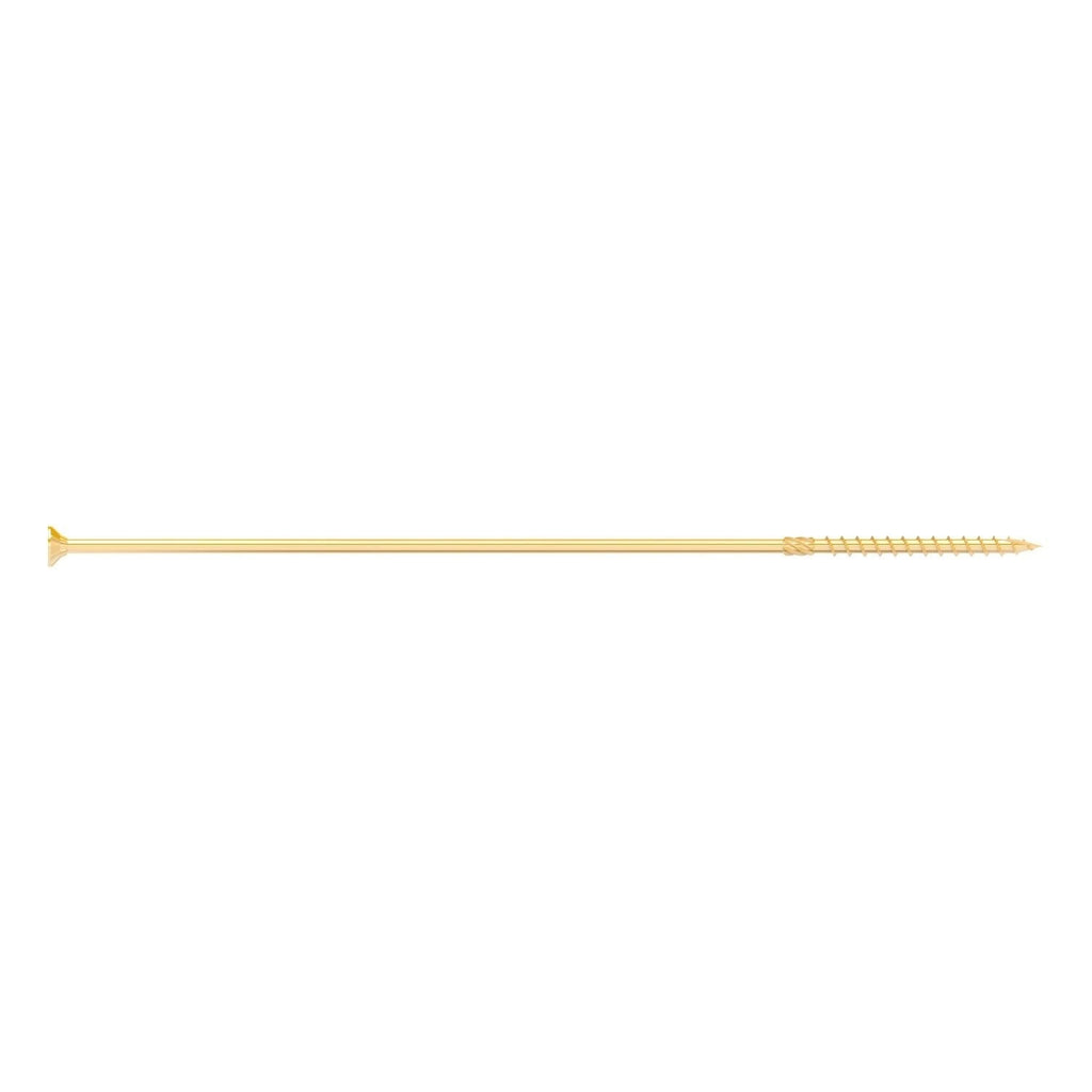 Simpson Strong-Tie SDCP271400 Strong-Drive SDCP TIMBER-CP Screw, 0.390-in. x 14-in. T40, Yellow Zinc, 150-Pack