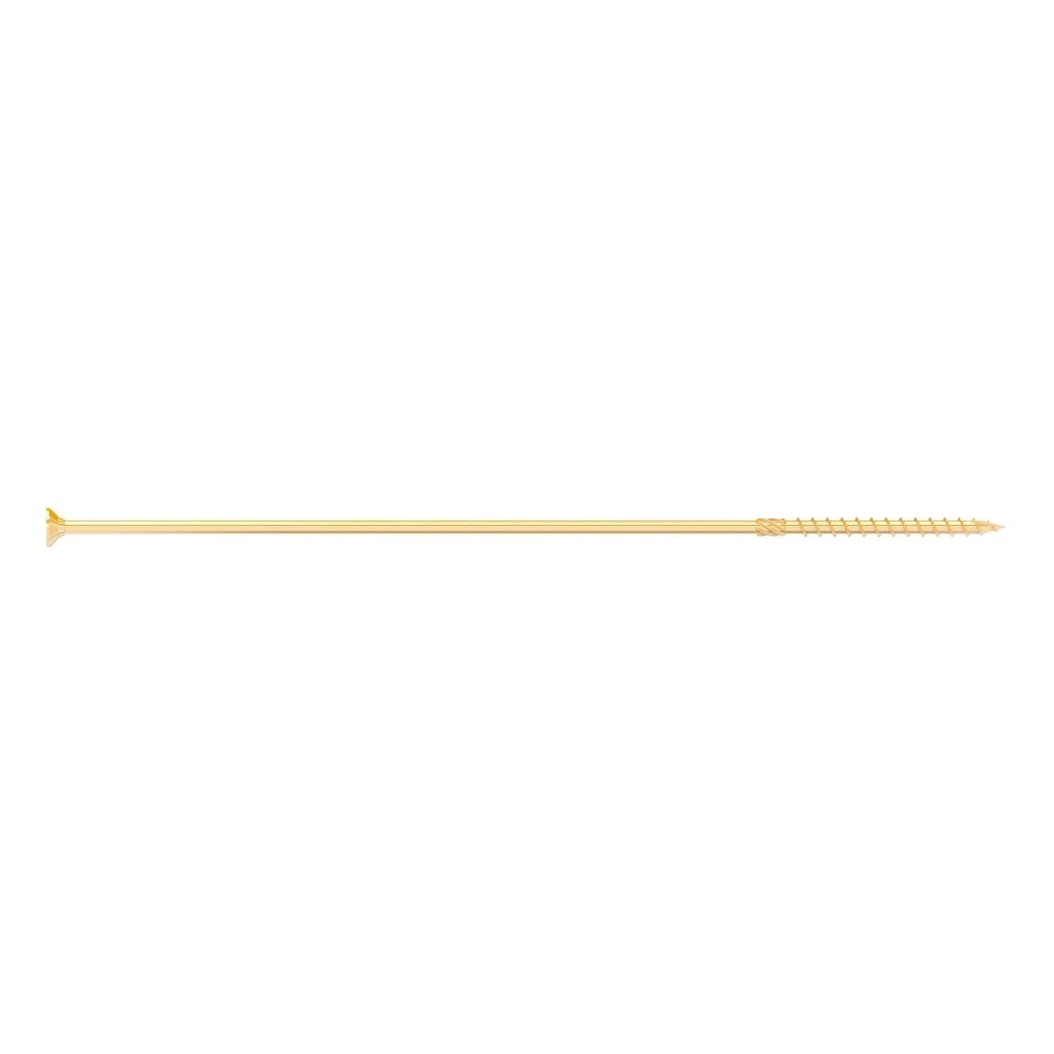 Simpson Strong-Tie SDCP271400 Strong-Drive SDCP TIMBER-CP Screw, 0.390-in. x 14-in. T40, Yellow Zinc, 150-Pack