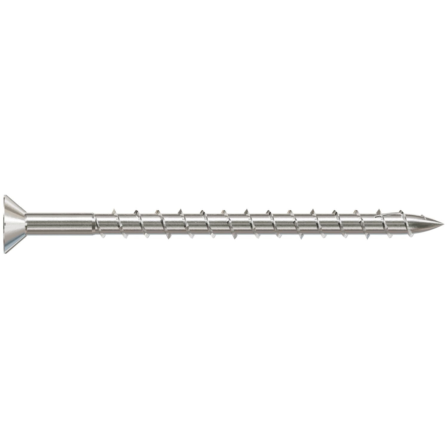 Simpson Strong-Tie T08250WPF1 Deck-Drive DWP WOOD SS Screw, #8 x 2-1/2-in. T-20, Flat Head, Type 316, 1-lb.