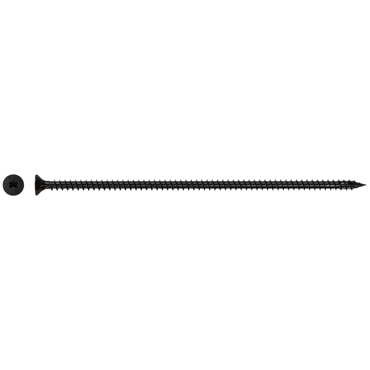 Simpson Strong-Tie SDCF8X240-R50 Strong-Drive SDCF TIMBER-CF Screw, 0.315-in. x 9-1/2-in. T40, E-Coat, 50-Pack