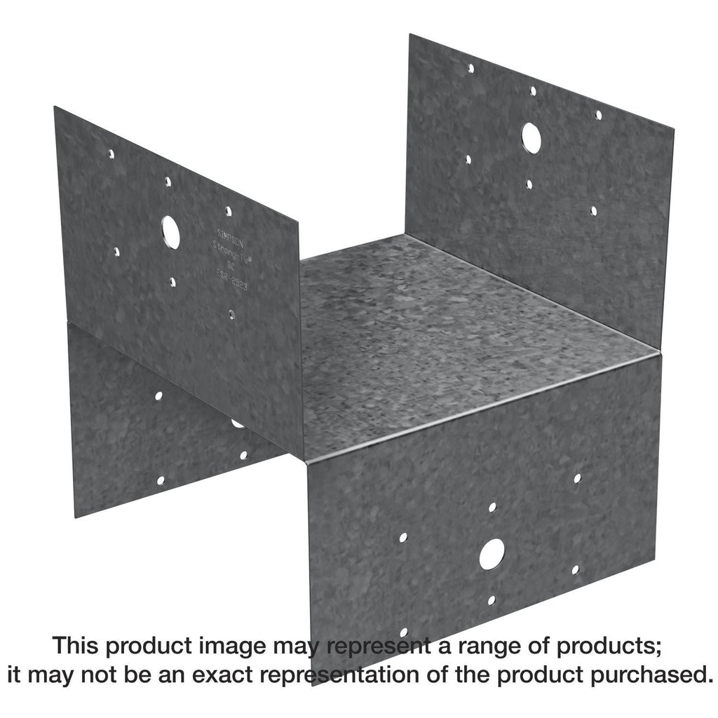Simpson Strong-Tie BC6 BC Galvanized Post Cap for 6x