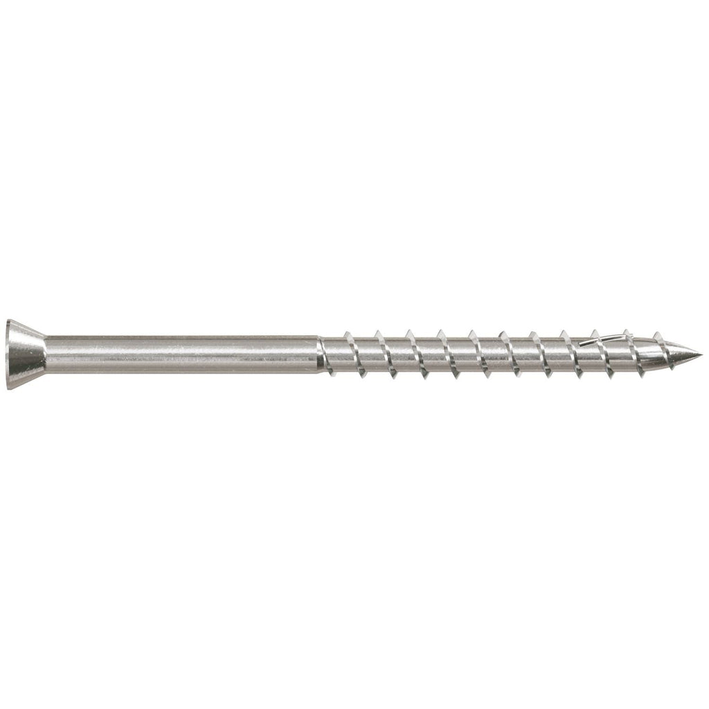 Simpson Strong-Tie T07225WP1 Deck-Drive DWP WOOD SS Screw, #7 x 2-1/4-in. T-15, Trim Head, Type 316, 1-lb.