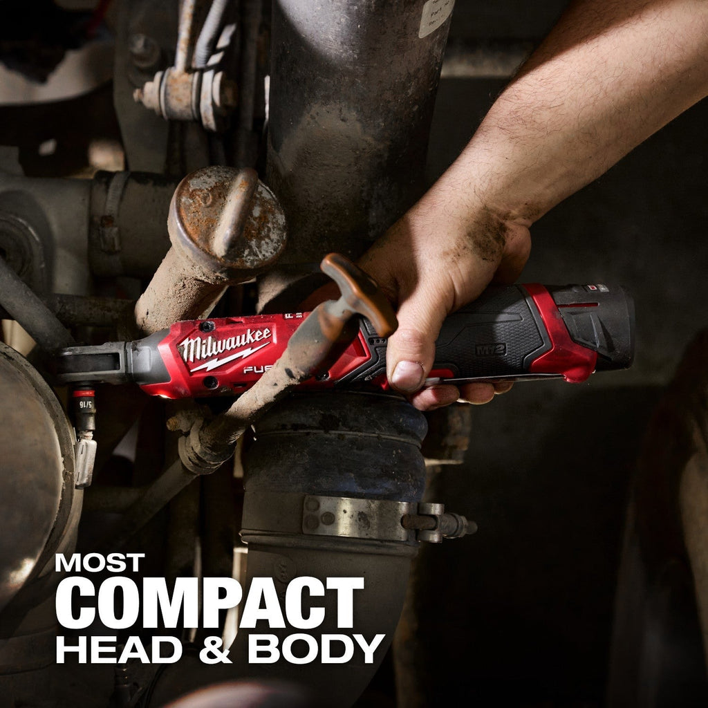 Milwaukee 3052-20 M12 FUEL Brushless 1/4-in. Ratchet, Tool Only