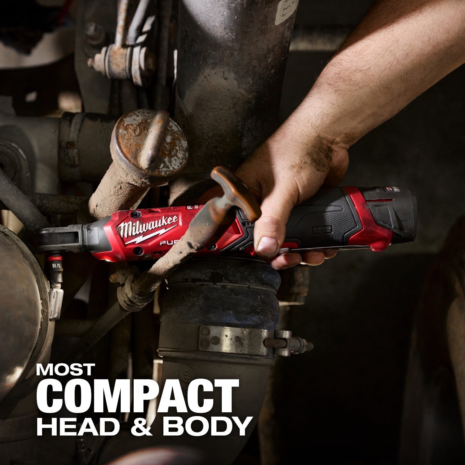 Milwaukee 3052-20 M12 FUEL Brushless 1/4-in. Ratchet, Tool Only
