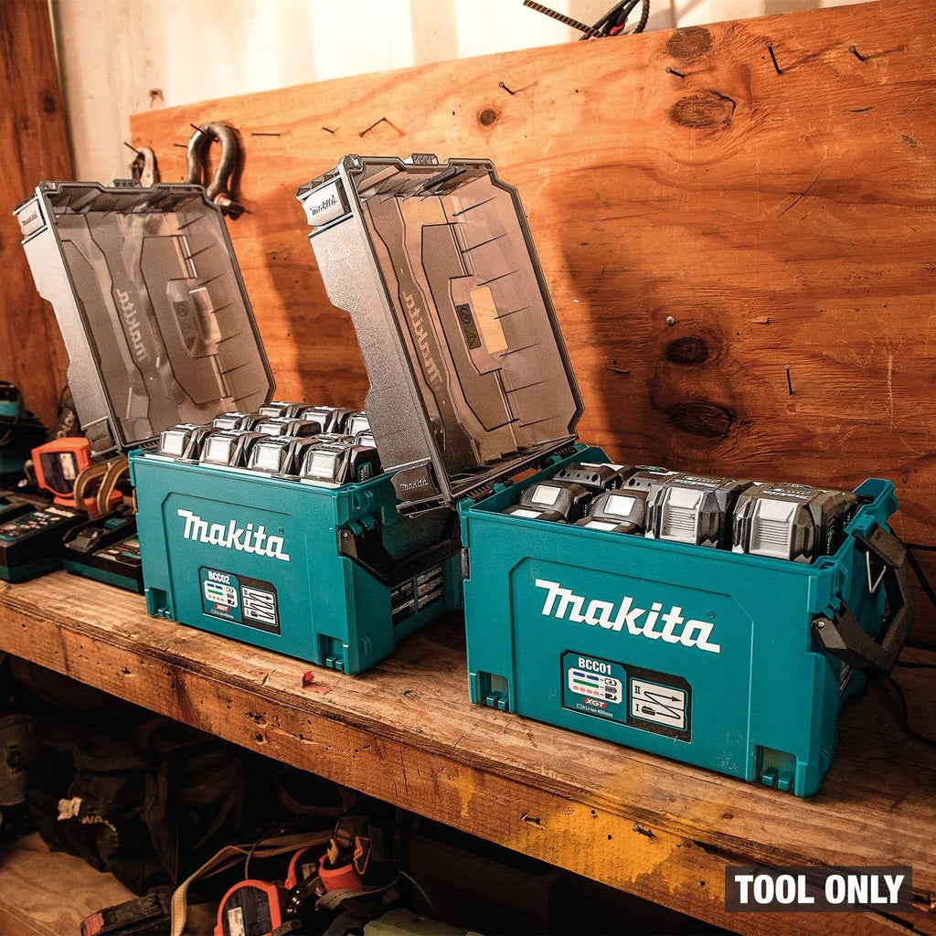 Makita BCC02 40V max XGT 12-Port Charging Case