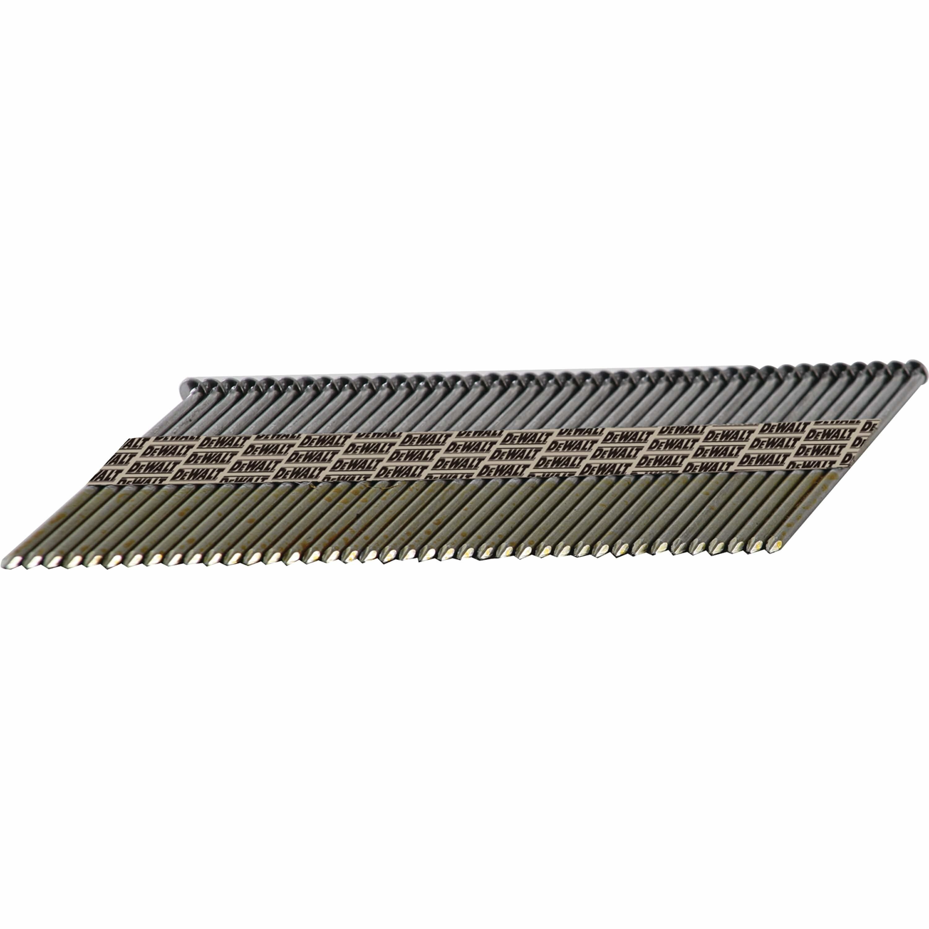 DeWalt DPT-10D120GFH 3-Inch x .120-Inch Paper Tape 30 degree Smooth Galv. Off-Set Round Head Nail 2,500-Pack
