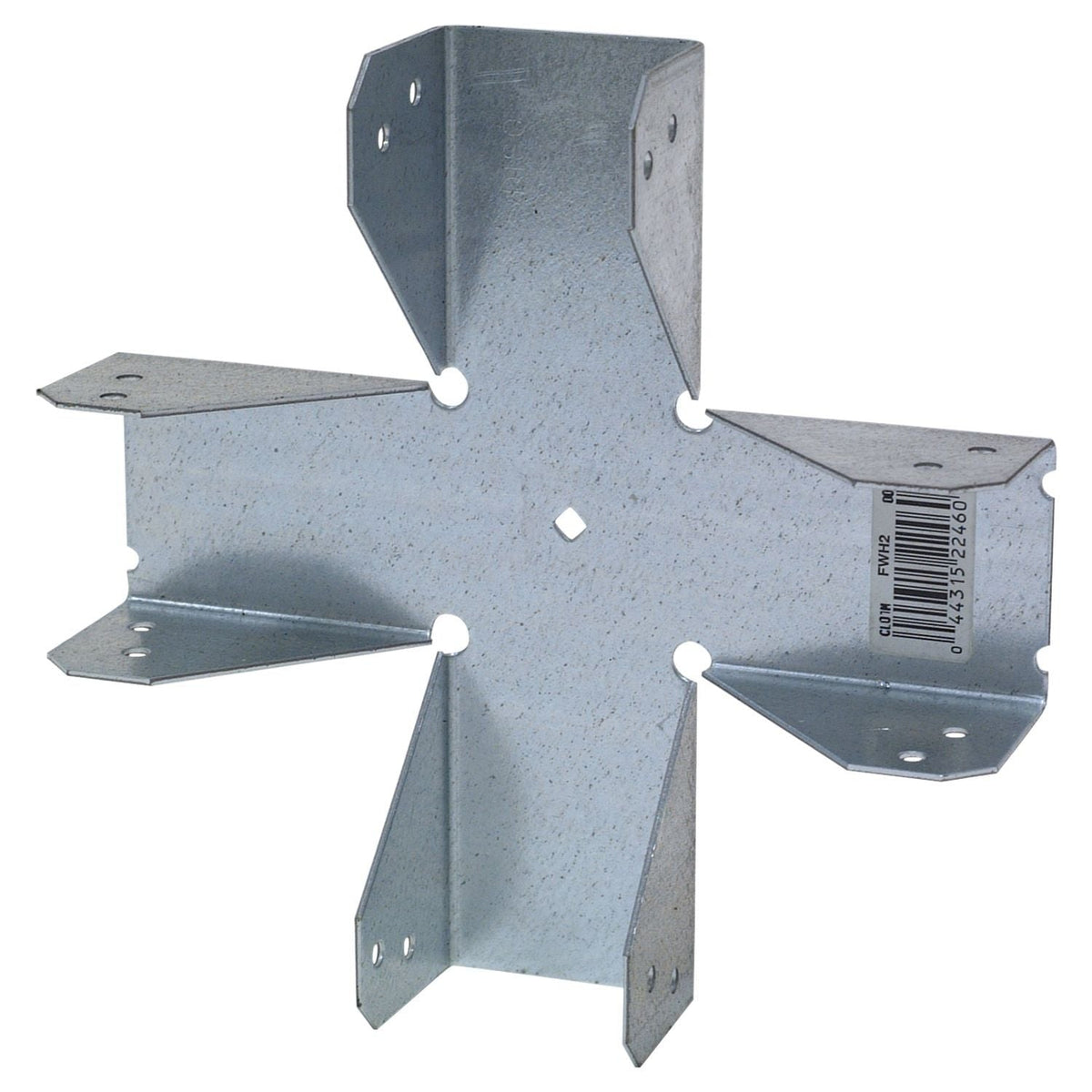 Simpson Strong-Tie FWH2 FWH 18-Gauge Four-Way Connector for 2x