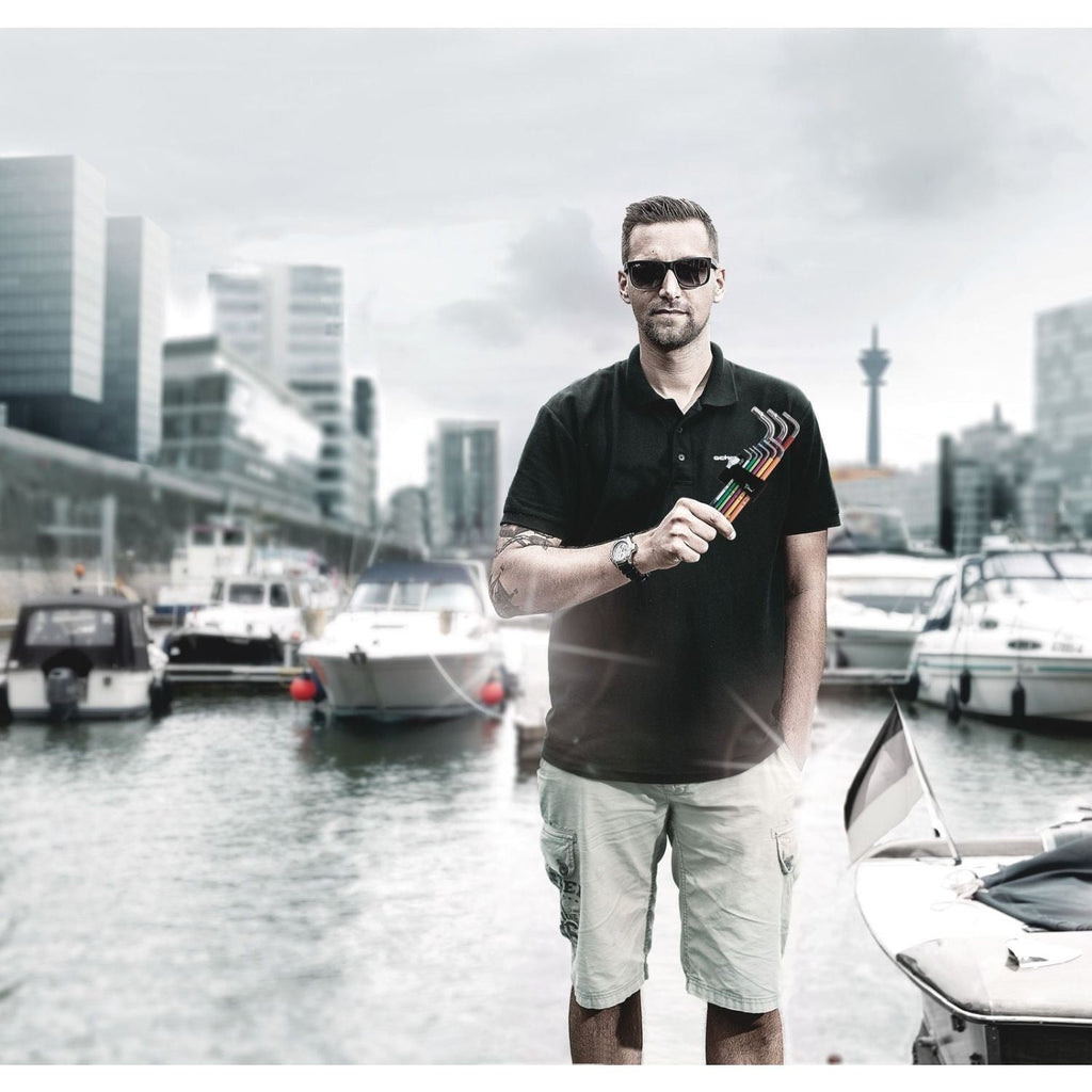 Wera 950 Bm L-Key, Metric, Blacklaser, 3.5x66-mm.