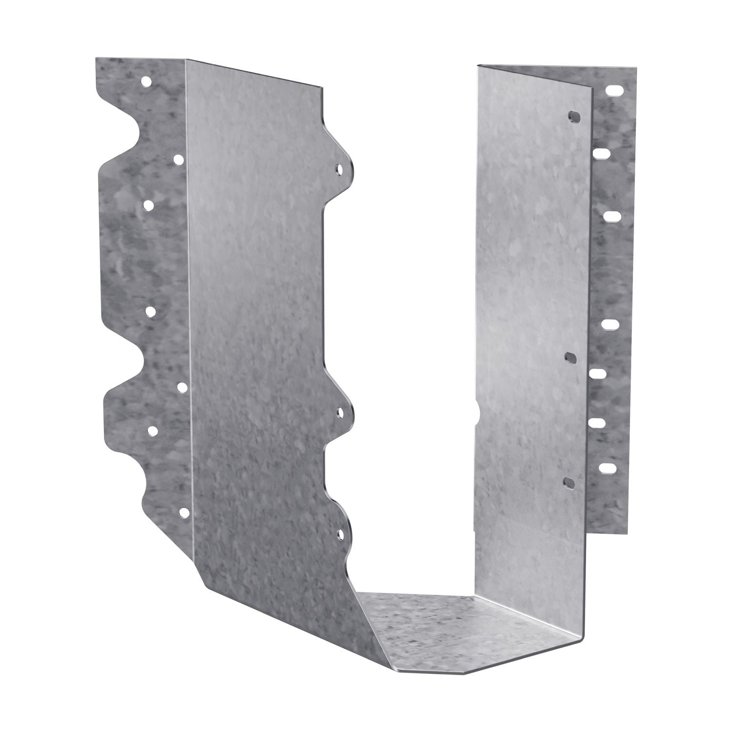 Simpson Strong-Tie SUR210-2 SUR Galvanized Joist Hanger for Double 2x10, Skewed Right