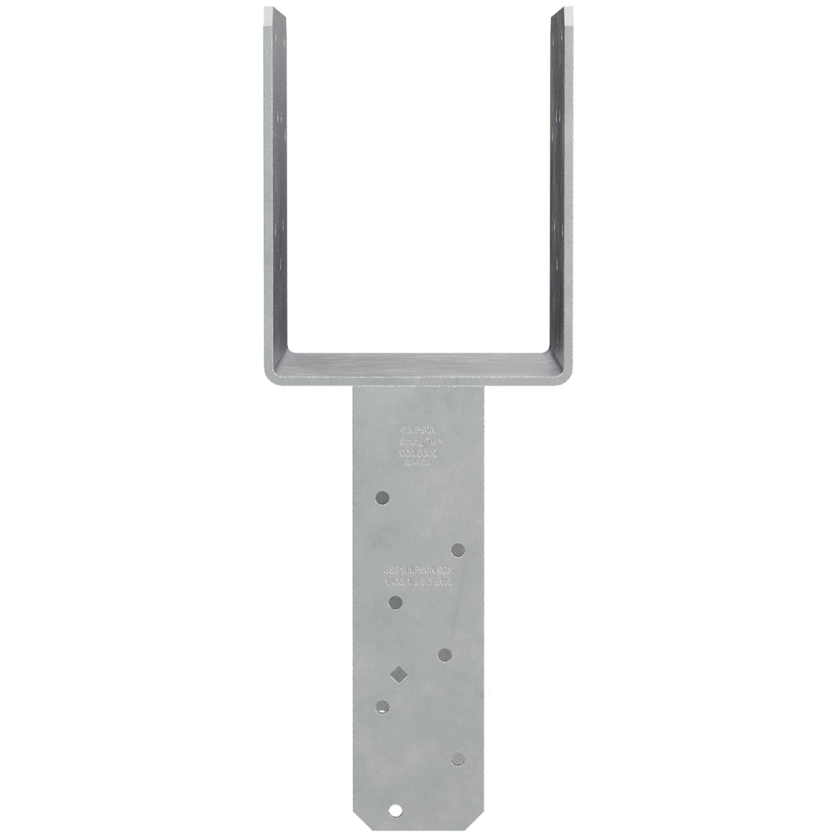 Simpson Strong-Tie ECCQ66-SDS2.5HDG ECCQ HDG End Column Cap for 6x Beam, 6x Post, with Strong-Drive SDS Screws