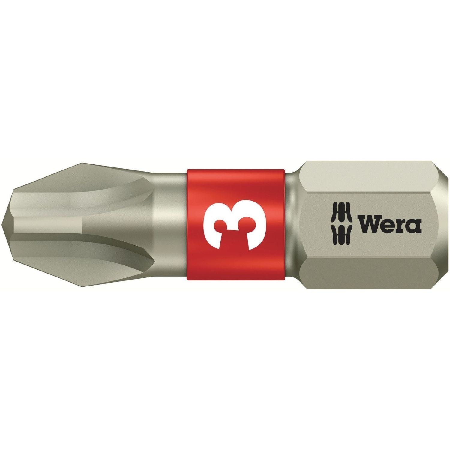 Wera 3851/1 Ts Bit, Stainless, Ph 3x25-mm.
