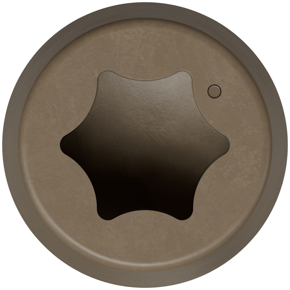 Simpson Strong-Tie DCU234MB316BR05 Deck-Drive DCU COMPOSITE Screw, #10 x 2-3/4-in. T20, Type 316, Brown 05, 1750-Pack