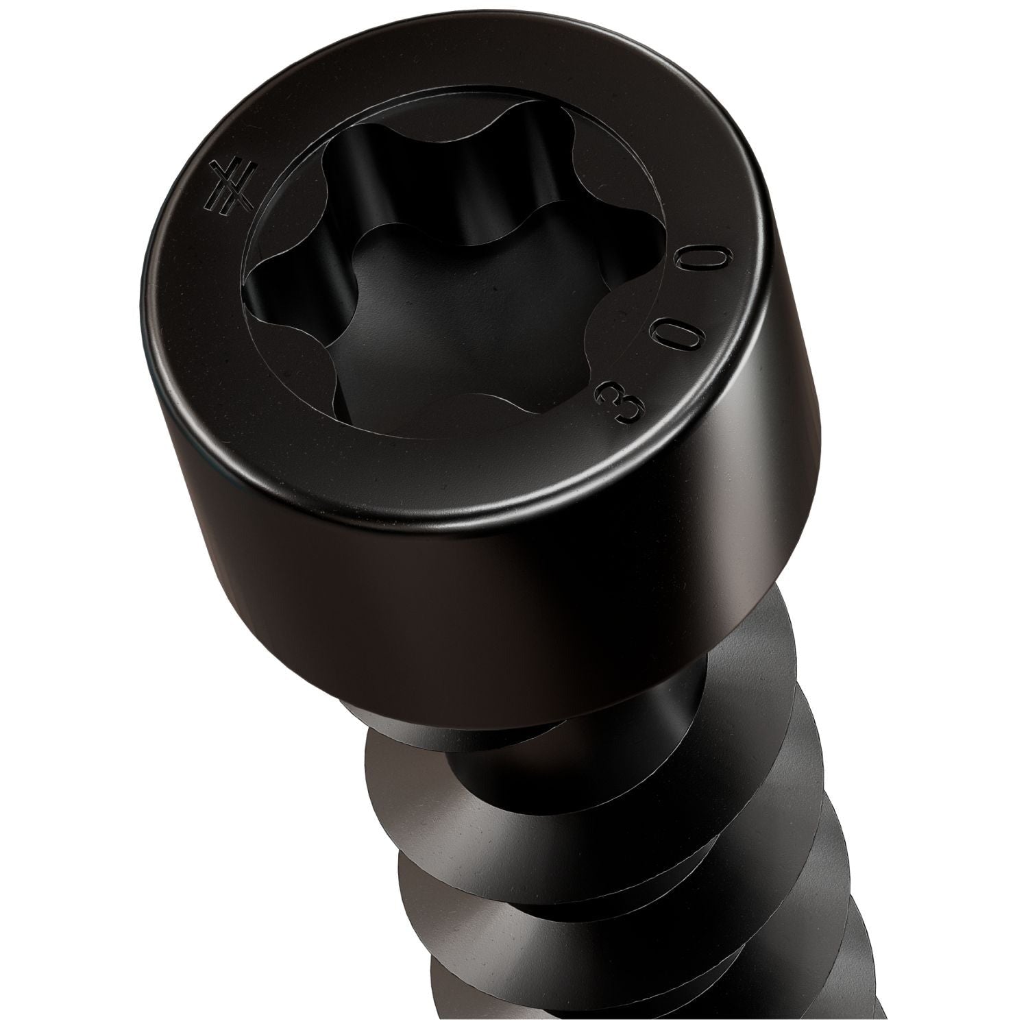 Simpson Strong-Tie SDCFC10X300-R25 Strong-Drive SDCFC TIMBER-CFC Screw, 0.390-in. x 11-3/4-in. T50, E-Coat, 25-Pack