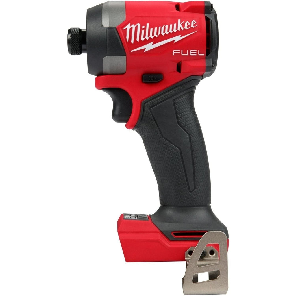 Milwaukee 2953-20 M18 FUEL Gen4 1/4-in. Hex Impact Driver, Tool Only with M18 FUEL Gen4 1/2-in. Drill/Driver, Tool Only