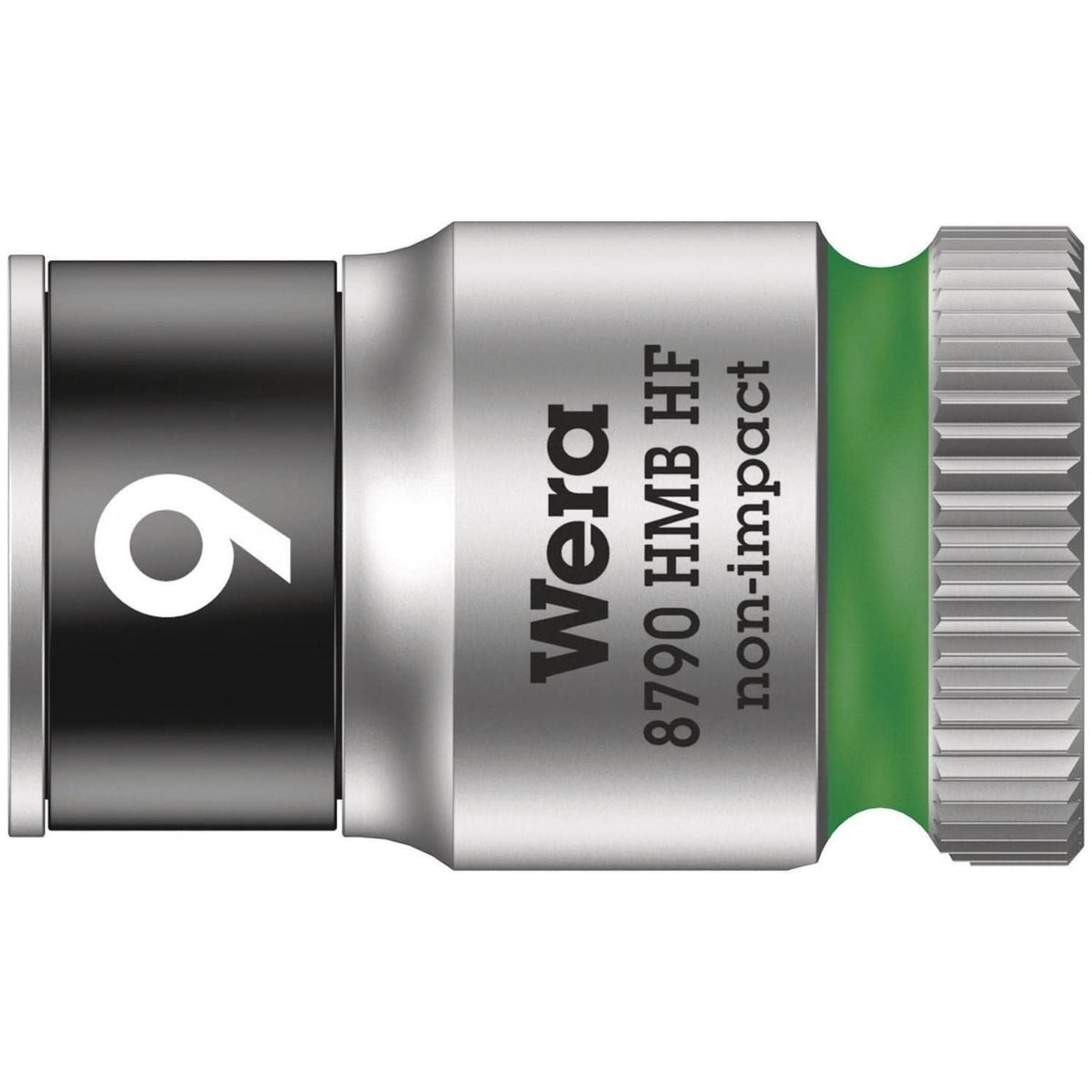 Wera 8790 Hmb Hf Zyklop Socket With 3/8-in. Drive With Holding Function, 9x29-mm.