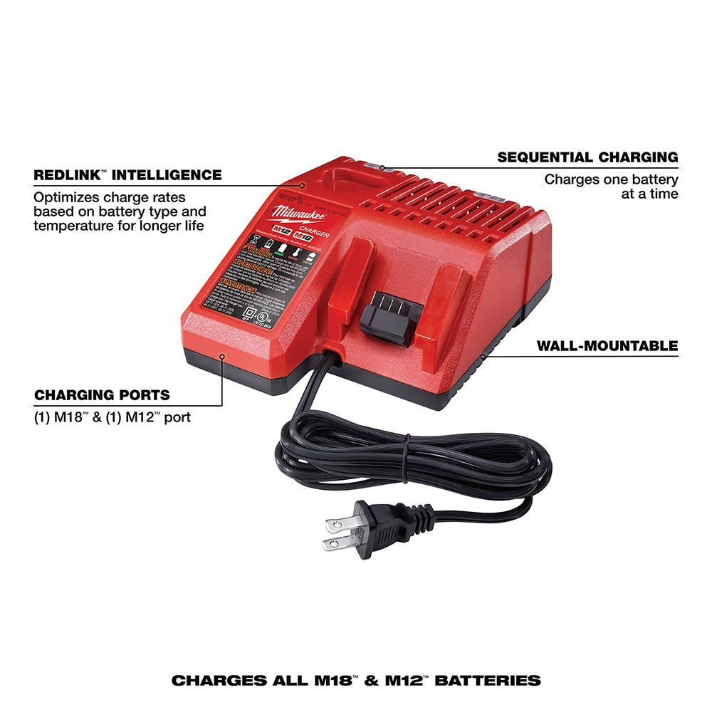 Milwaukee 2722-20 M18 Fuel Super Sawzall Reciprocating Saw 5.0Ah Kit w/ 15-Pc SAWZALL Blade PACKOUT Kit