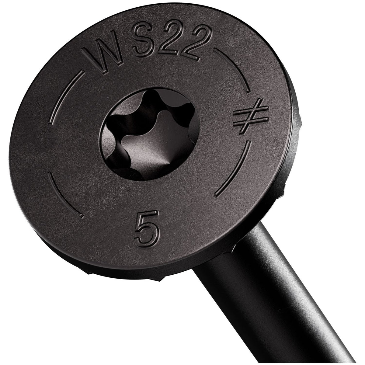 Simpson Strong-Tie SDWS22500DBB Strong-Drive SDWS TIMBER Screw (Exterior Grade), 0.220-in. x 5-in. T40, Black, 600-Pack