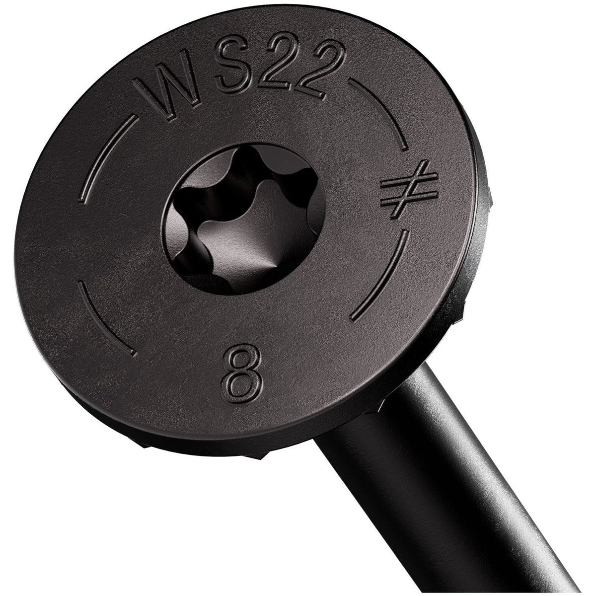Simpson Strong-Tie SDWS22800DBB-RP1 Strong-Drive SDWS TIMBER Screw (Exterior Grade), 0.220-in. x 8-in. T40, Black